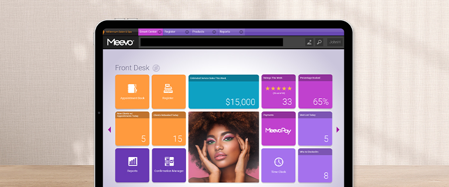 Meevo software quarterly wrap up - Meevo salon and software image